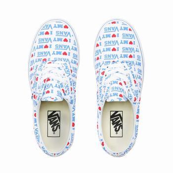 Damske Tenisky Vans I Heart Vans Era Biele VA64KCEYO